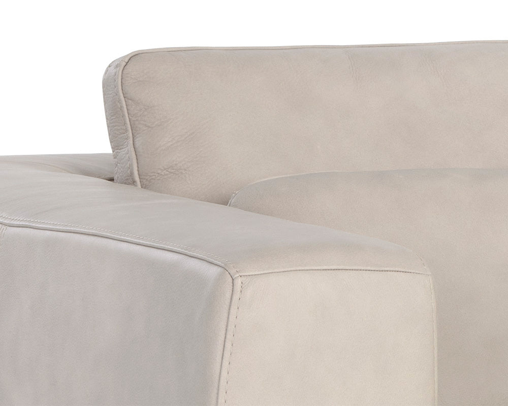 Sunpan - Irongate Burr Armchair - Bali Bone Leather - 106597 view 8