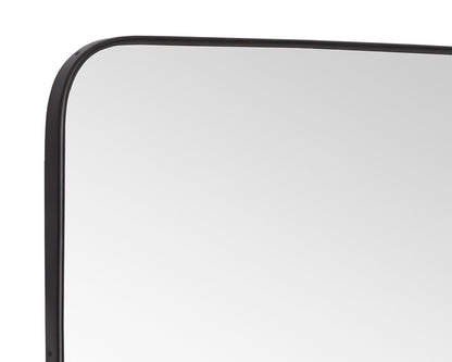 Sunpan - Calabasas Floor Mirror - Black - 106741 view 4