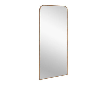 Sunpan - Calabasas Floor Mirror - Brass - 106554 veiw 2