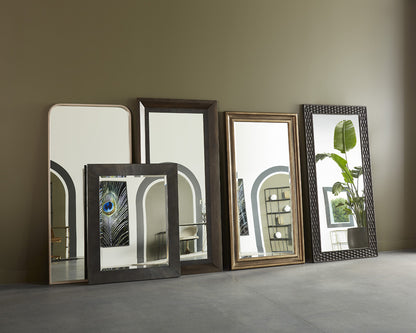Sunpan - Calabasas Floor Mirror - Brass - 106554 view 6