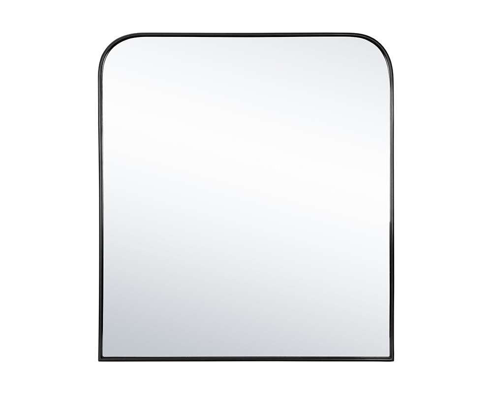 Sunpan - Calabasas Wall Mirror - Black - 109070 veiw 1