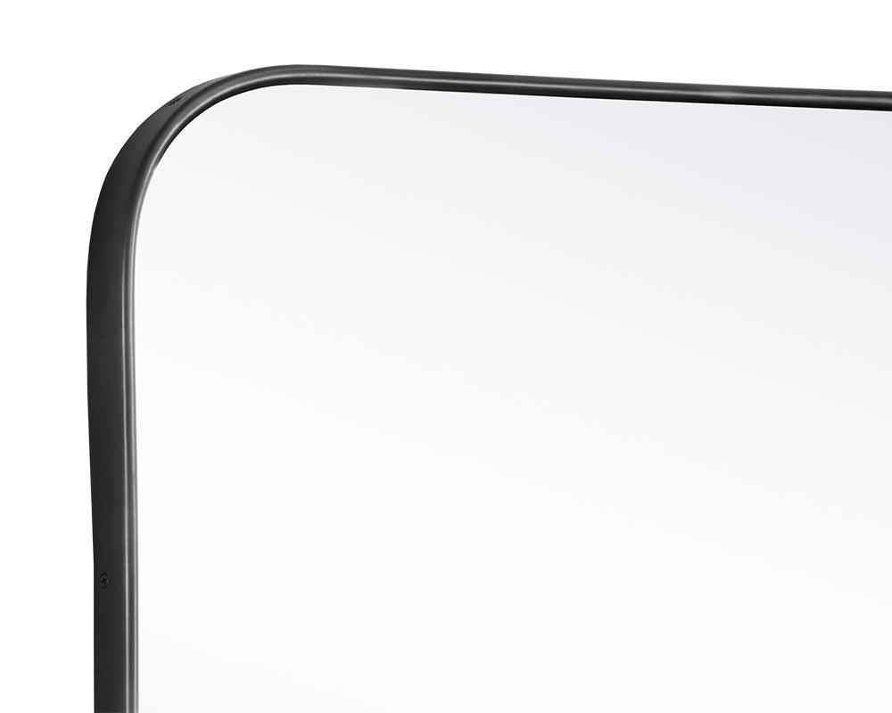 Sunpan - Calabasas Wall Mirror - Black - 109070 view 4