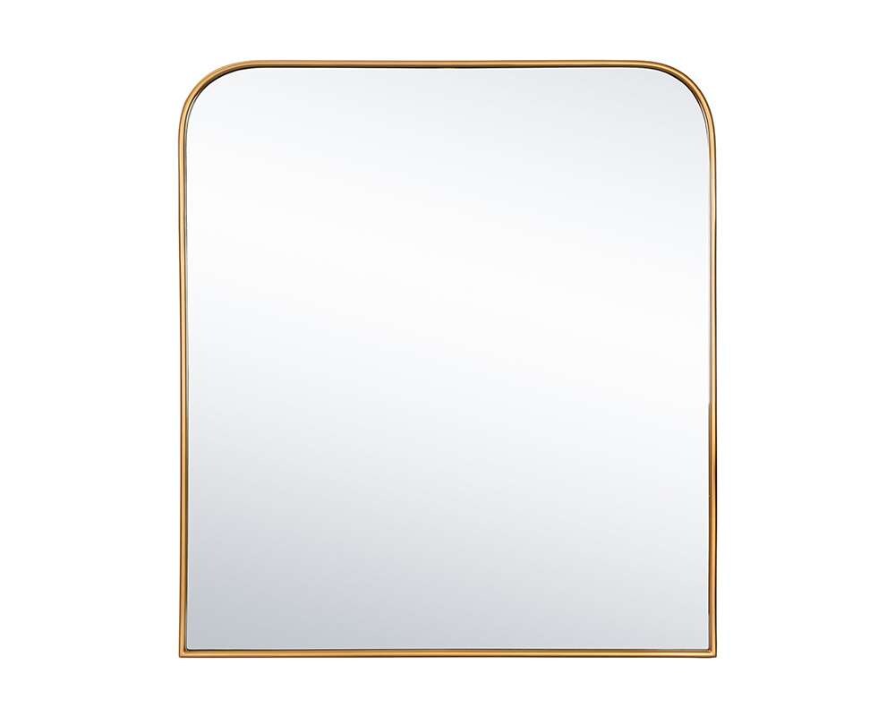 Sunpan - Calabasas Wall Mirror - Brass - 109069 veiw 1