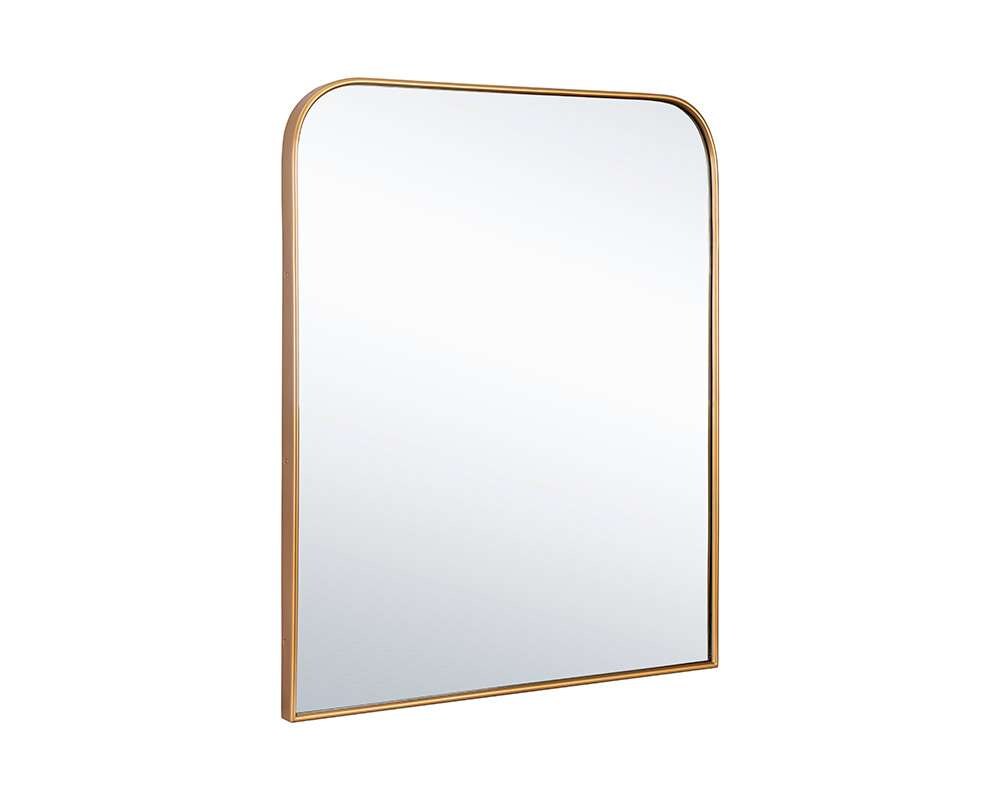 Sunpan - Calabasas Wall Mirror - Brass - 109069 veiw 2