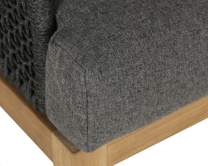 Sunpan - Capri Lounge Chair - Natural - Gracebay Grey - 109478 view 8