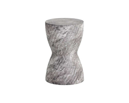 Sunpan - MIXT Cara End Table - Marble Look - Grey - 106775 veiw 2