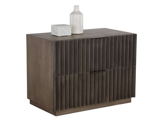 Sunpan - Carlin Nightstand - Taupe - 110640 veiw 1