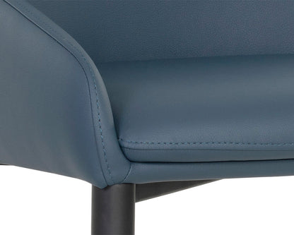 Sunpan - Ikon Carlo Dining Armchair - Black - Dillon Thunder - 107434 view 8