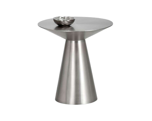 Sunpan - Ikon Carmel Side Table - Stainless Steel - 103009 veiw 1