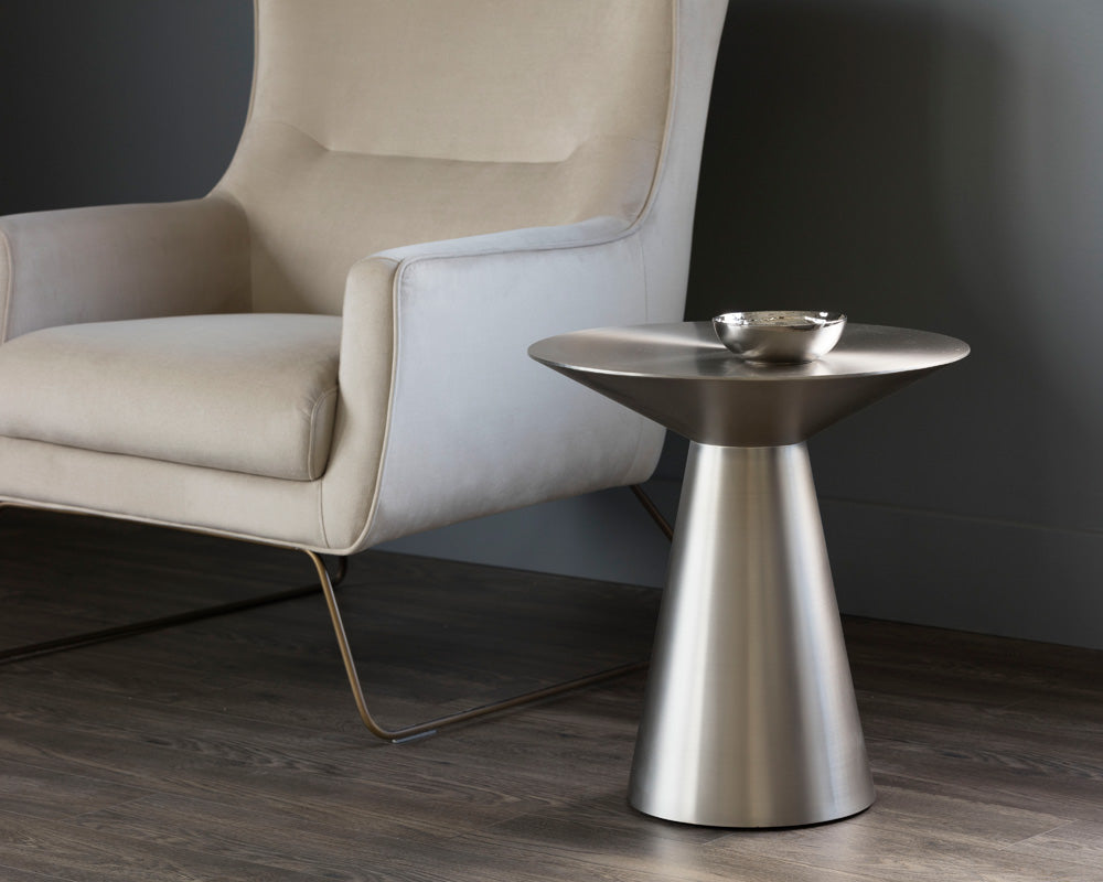 Sunpan - Ikon Carmel Side Table - Stainless Steel - 103009 view 4
