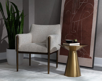 Sunpan - Ikon Carmel Side Table - Yellow Gold - 103010 view 5