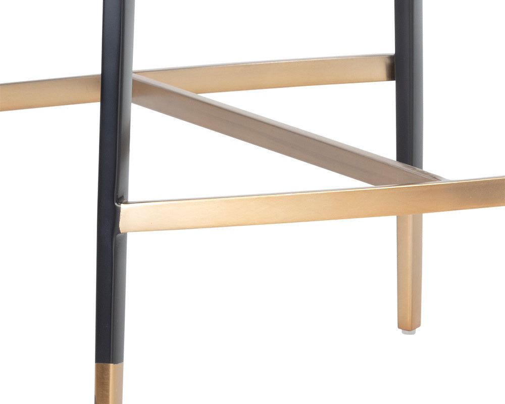Sunpan - Ikon Carter Counter Stool - Napa Beige / Napa Tan - 106433 view 6