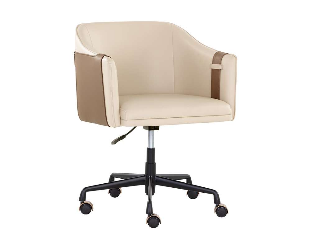 Sunpan - Ikon Carter Office Chair - Napa Beige / Napa Tan - 109042 veiw 1