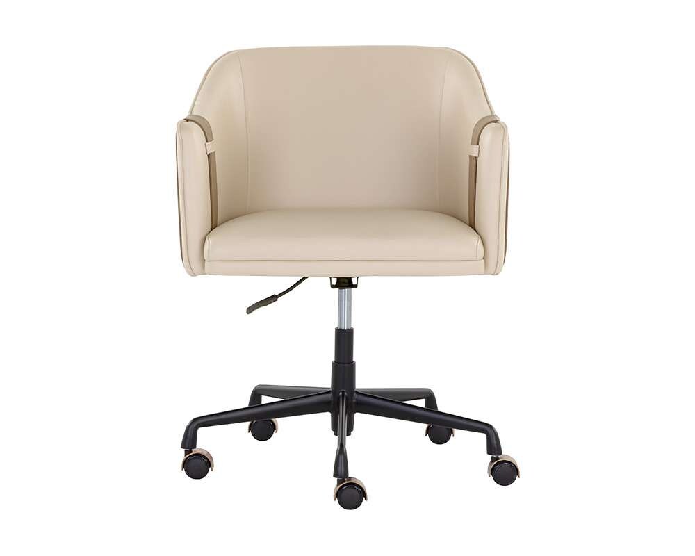 Sunpan - Ikon Carter Office Chair - Napa Beige / Napa Tan - 109042 veiw 2