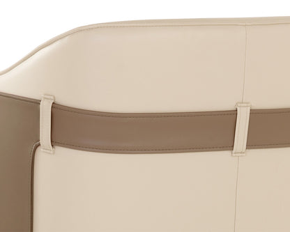 Sunpan - Ikon Carter Office Chair - Napa Beige / Napa Tan - 109042 view 8