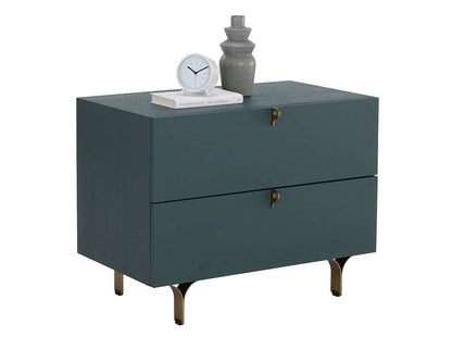 Sunpan - Celine Nightstand Large - Teal - 110371 veiw 1