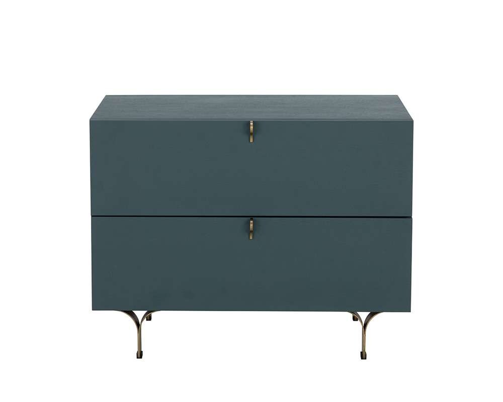 Sunpan - Celine Nightstand Large - Teal - 110371 veiw 3