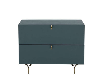 Sunpan - Celine Nightstand Large - Teal - 110371 veiw 3