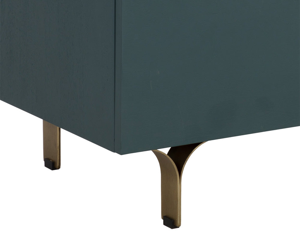 Sunpan - Celine Nightstand Large - Teal - 110371 view 6
