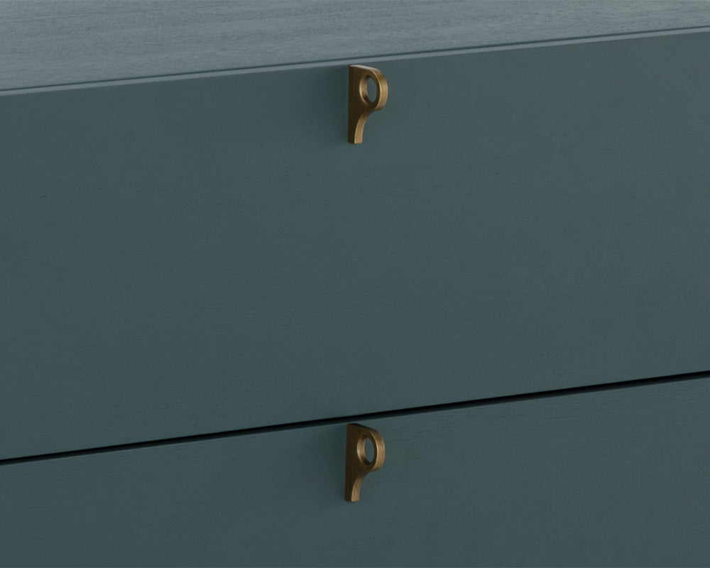 Sunpan - Celine Nightstand Large - Teal - 110371 view 7