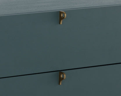 Sunpan - Celine Nightstand Large - Teal - 110371 view 7