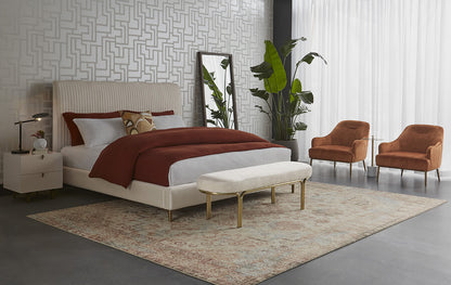 Sunpan - Celine Nightstand Small - Cream - 105397 view 9