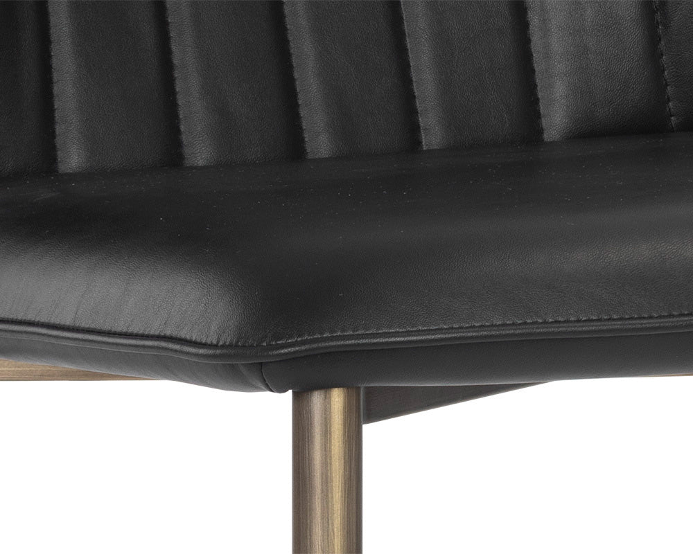 Sunpan - Clinton Dining Chair - Bronze - Bravo Black (Set Of 2) - 106316 view 6