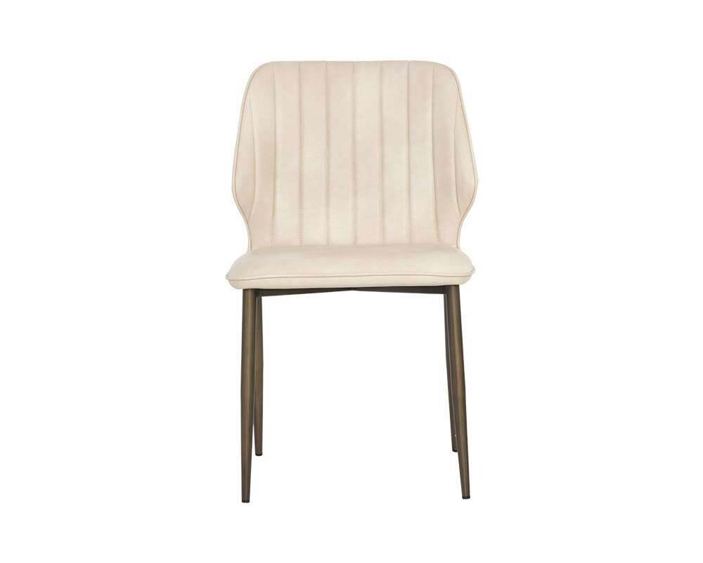 Sunpan - Clinton Dining Chair - Bronze - Bravo Cream (Set Of 2) - 106695 veiw 2