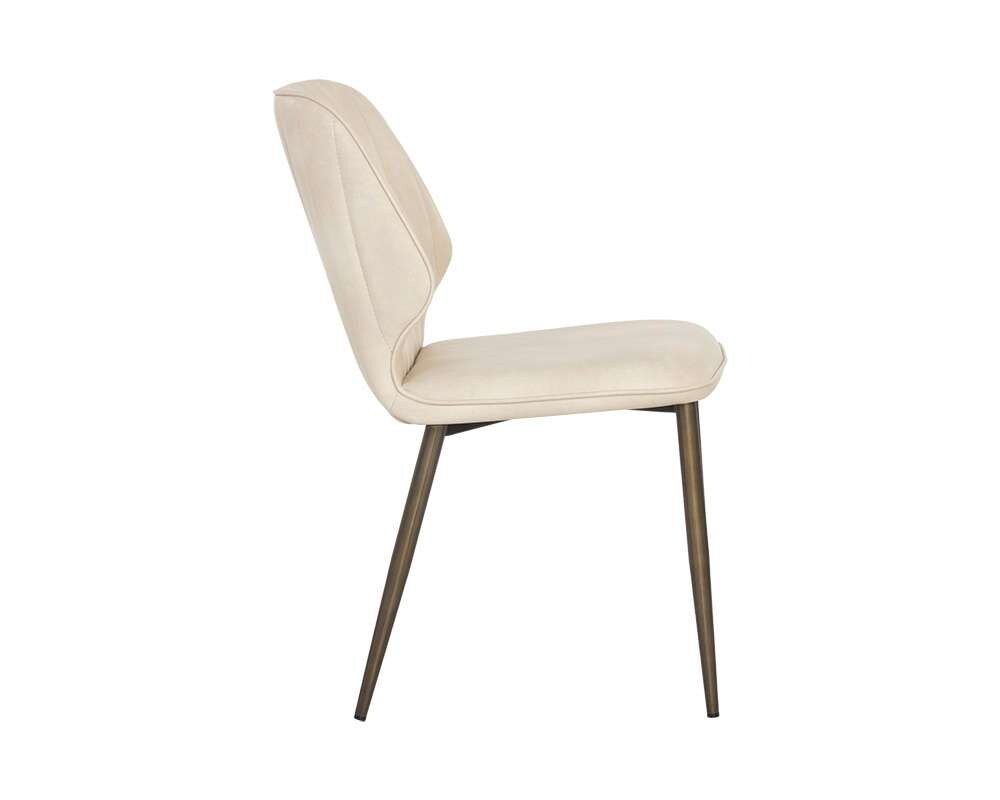 Sunpan - Clinton Dining Chair - Bronze - Bravo Cream (Set Of 2) - 106695 veiw 3