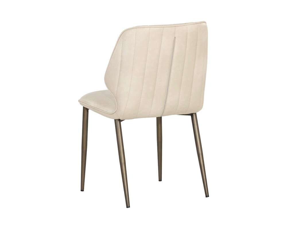 Sunpan - Clinton Dining Chair - Bronze - Bravo Cream (Set Of 2) - 106695 veiw 4