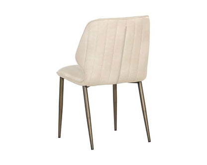 Sunpan - Clinton Dining Chair - Bronze - Bravo Cream (Set Of 2) - 106695 veiw 4