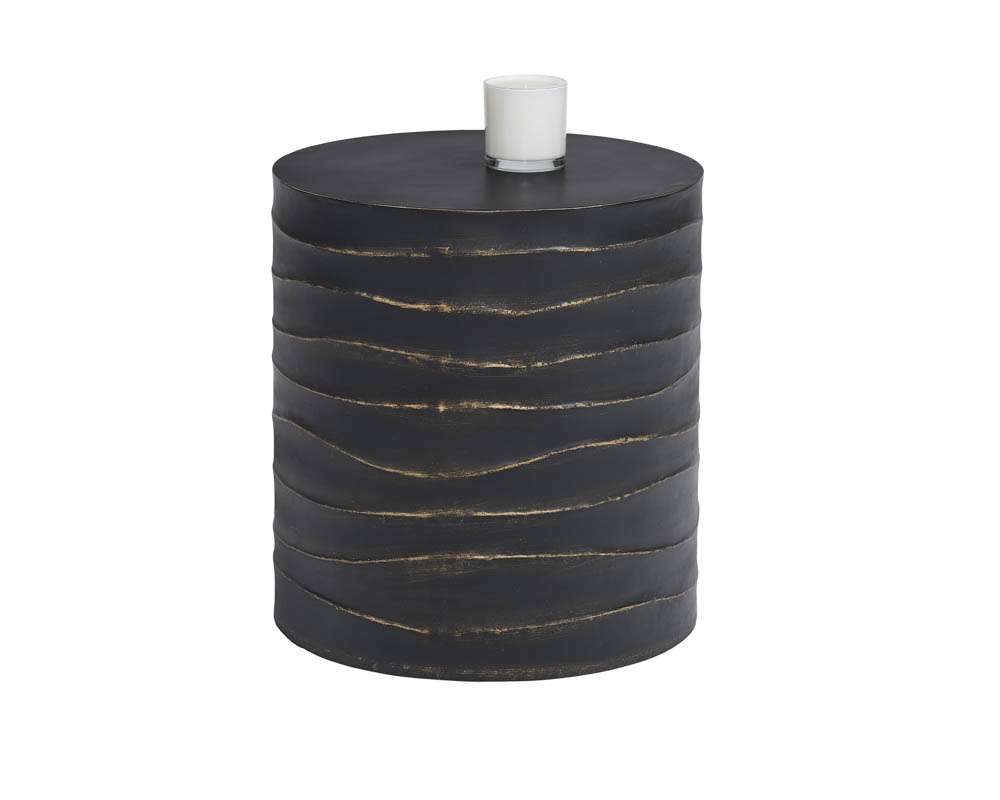 Sunpan - Solterra Corey End Table - Black - 105332 veiw 1