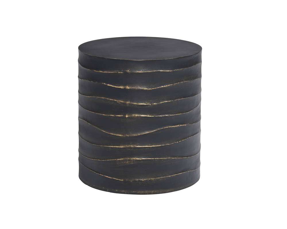 Sunpan - Solterra Corey End Table - Black - 105332 veiw 2