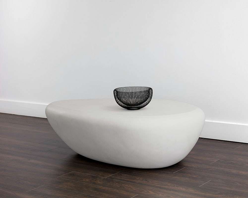 Sunpan - MIXT Corvo Coffee Table Large - White - 108488 veiw 5