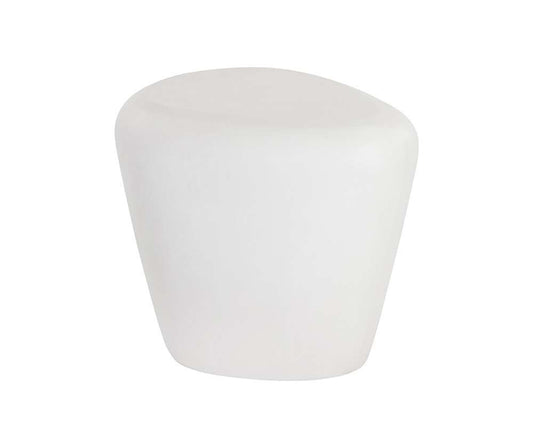 Sunpan - MIXT Corvo End Table - White - 108490 veiw 2
