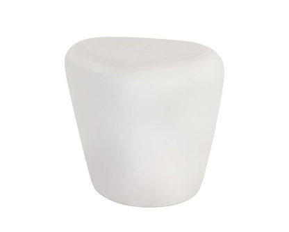 Sunpan - MIXT Corvo End Table - White - 108490 veiw 3