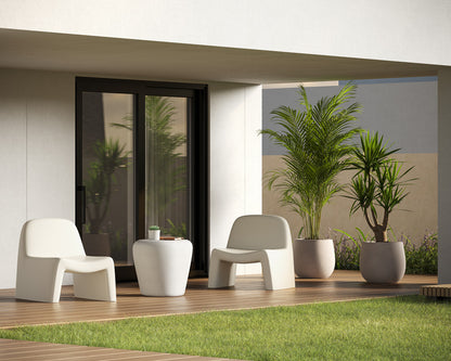 Sunpan - MIXT Corvo End Table - White - 108490_CLOSEOUT view 7