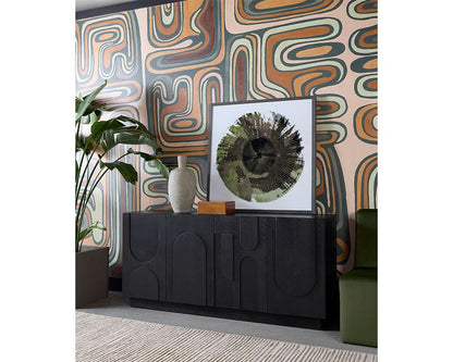 Sunpan - Cove Sideboard - Black - 111419 veiw 6