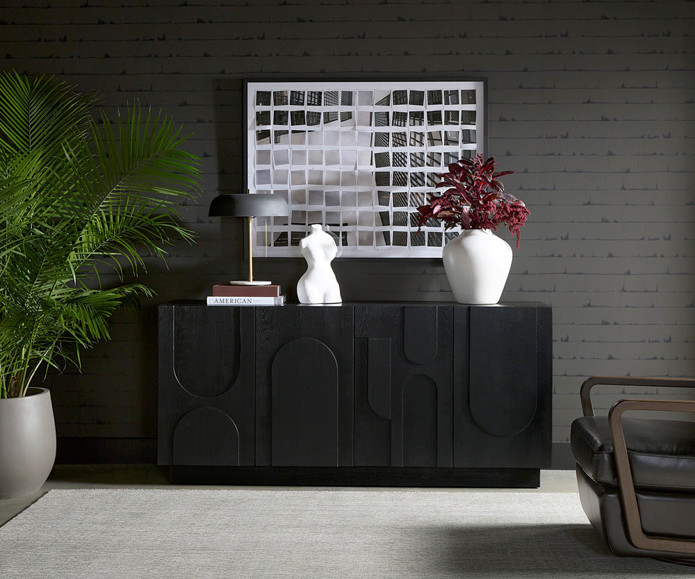 Sunpan - Cove Sideboard - Black - 111419 view 7