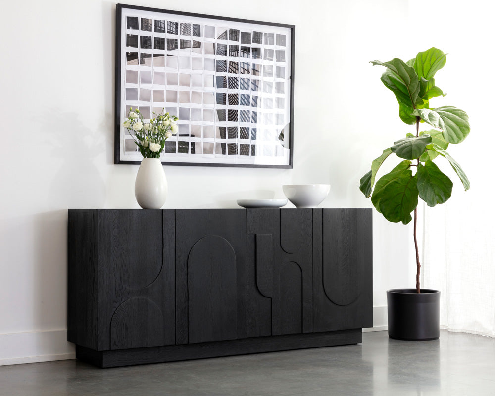 Sunpan - Cove Sideboard - Black - 111419 view 8