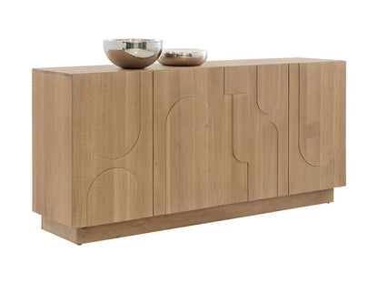 Sunpan - Cove Sideboard - Rustic Oak - 109610 veiw 1