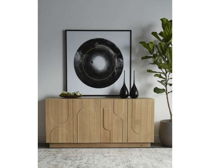 Sunpan - Cove Sideboard - Rustic Oak - 109610 veiw 5