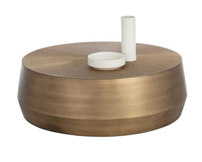 Sunpan - Creed Coffee Table Large - Antique Gold - 110097 veiw 1
