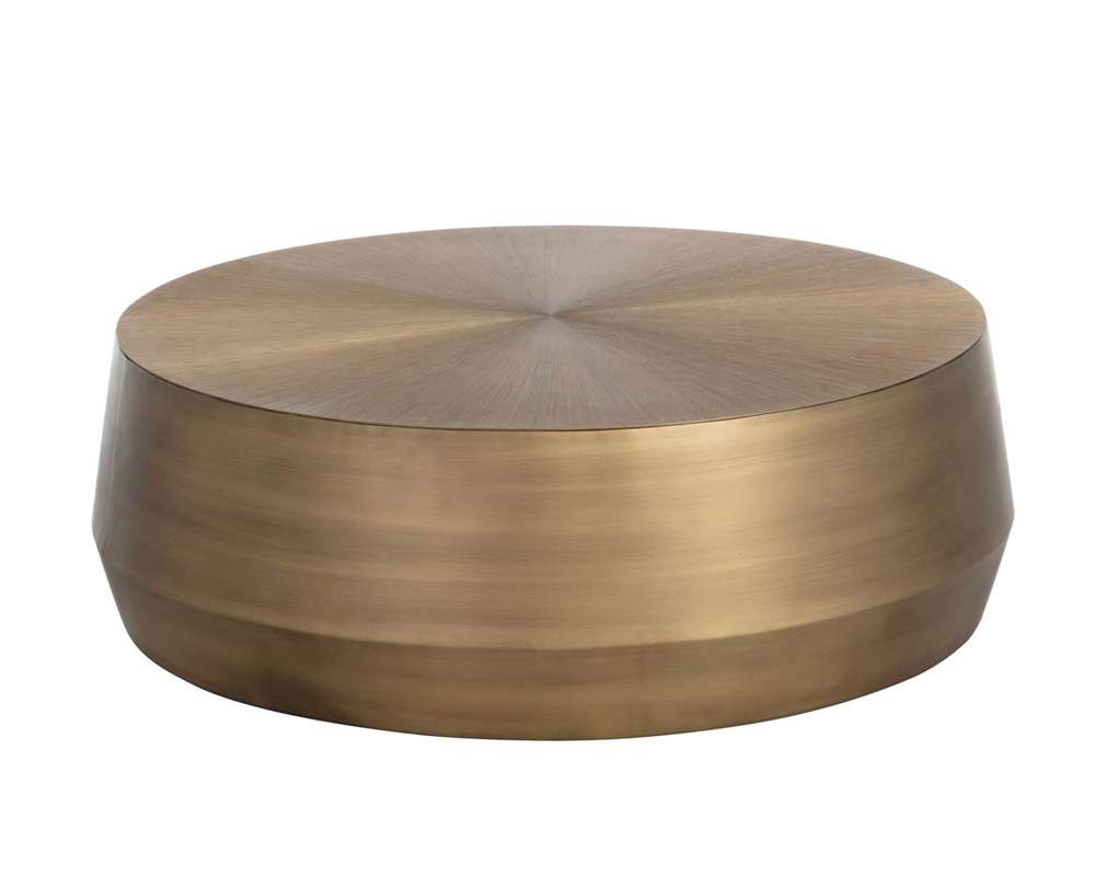 Sunpan - Creed Coffee Table Large - Antique Gold - 110097 veiw 2