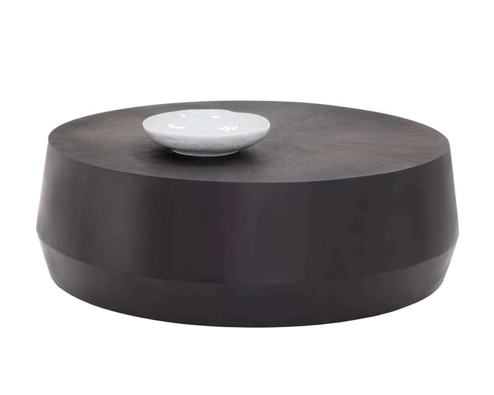 Sunpan - Creed Coffee Table Large - Gunmetal - 108775 veiw 1