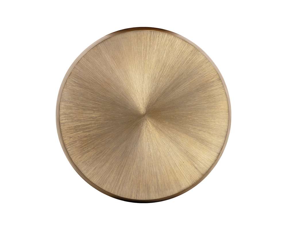 Sunpan - Creed Coffee Table Small - Antique Gold - 109690 veiw 3