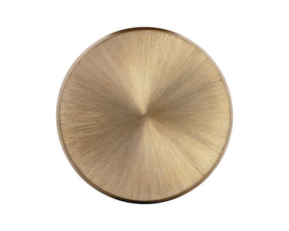 Sunpan - Creed Coffee Table Small - Antique Gold - 109690 veiw 3