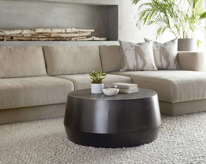 Sunpan - Creed Coffee Table Small - Gunmetal - 104348 veiw 4