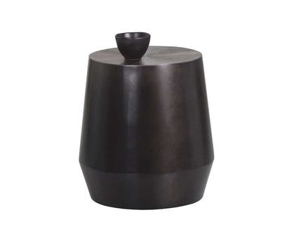Sunpan - Creed Side Table - Gunmetal - 104349 veiw 1