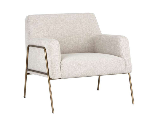 Sunpan - MIXT Cybil Lounge Chair - Dove Cream - 105017 veiw 1